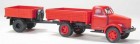 033255 MiniaturModelle GAZ-51 open side with open side trailer 1AP fireï¿½